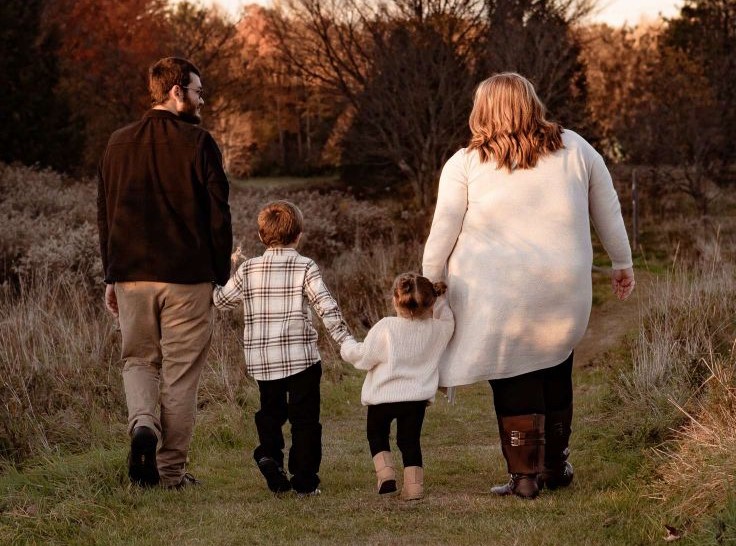 Wyatt Beaulieu with his family